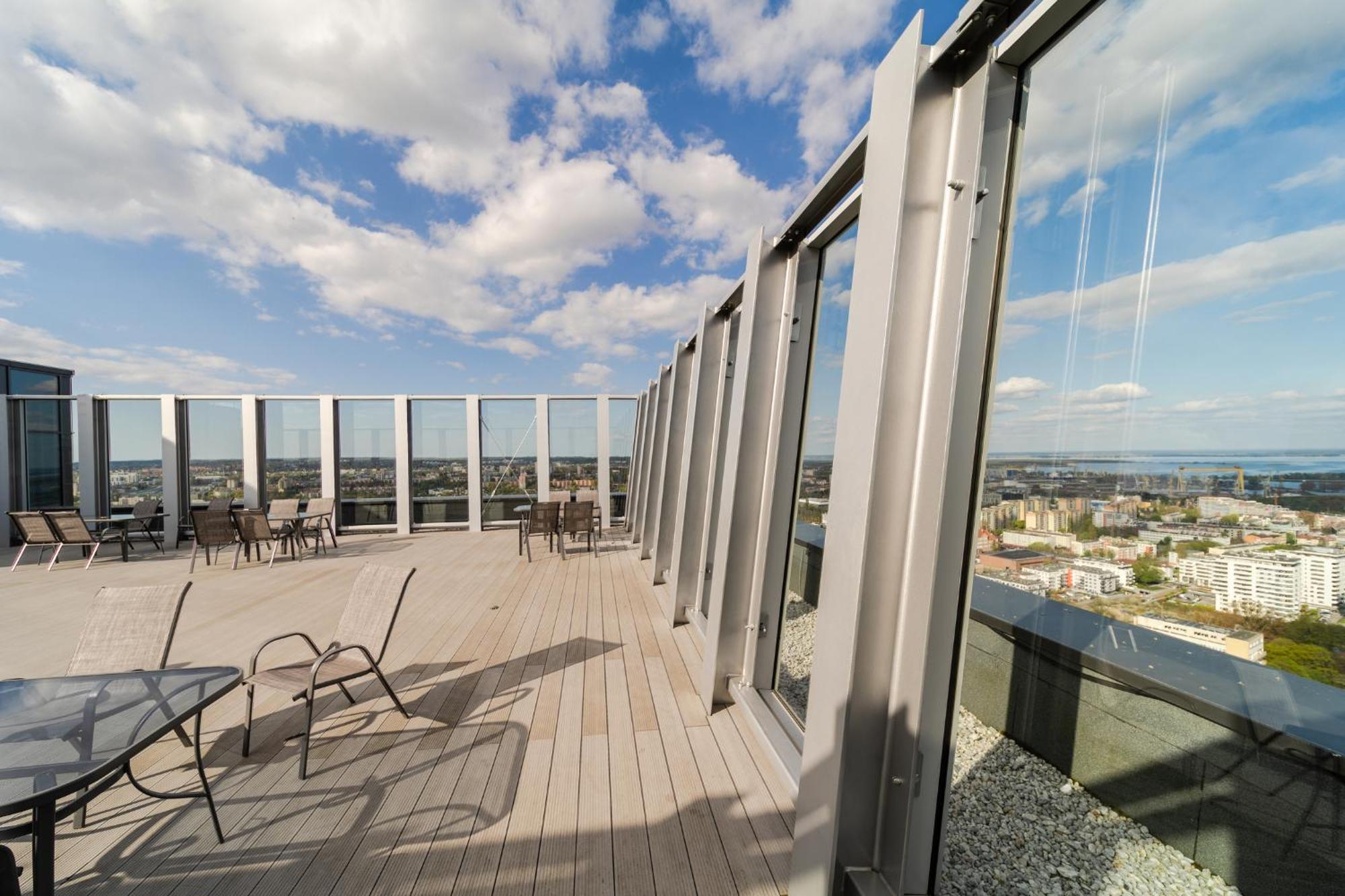 Hanza Tower Apartment No 628 - 6Th Floor, Balcony, Swimming Pool Szczecin Exterior foto